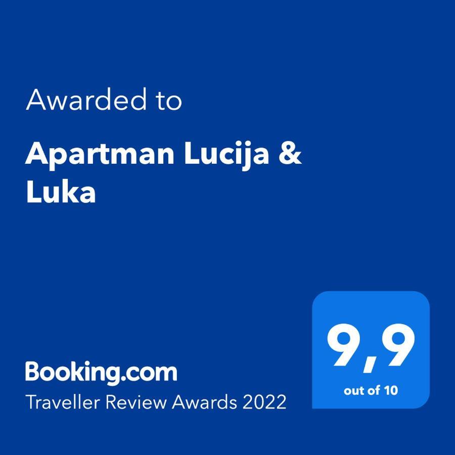 אוטוצאץ Apartman Lucija & Luka מראה חיצוני תמונה